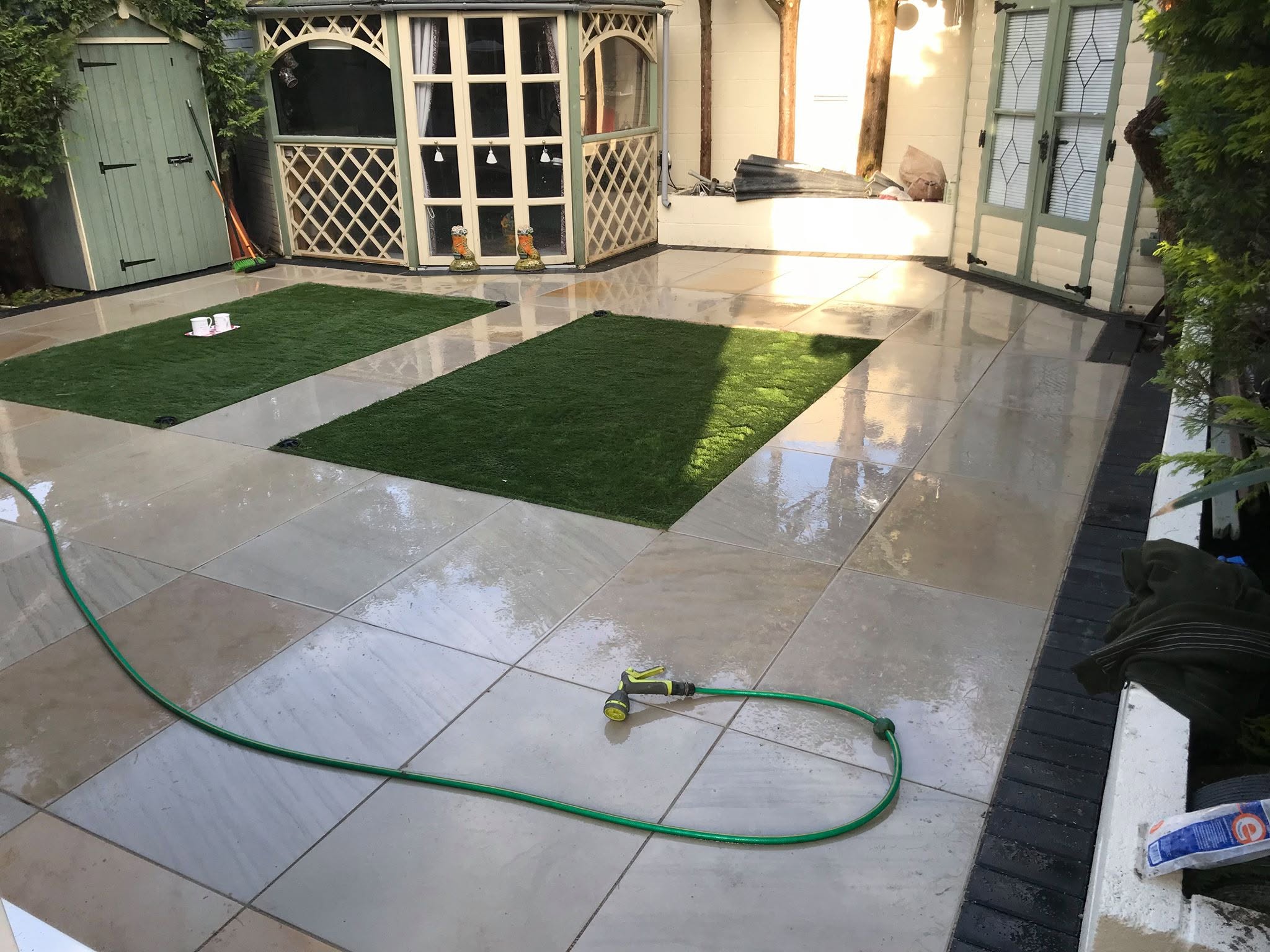 Patios and landscaping in Altrincham